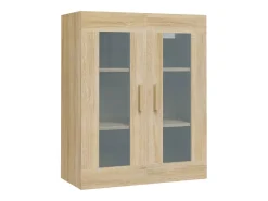 Armario de pared de roble Sonoma 69,5x34x90 cm