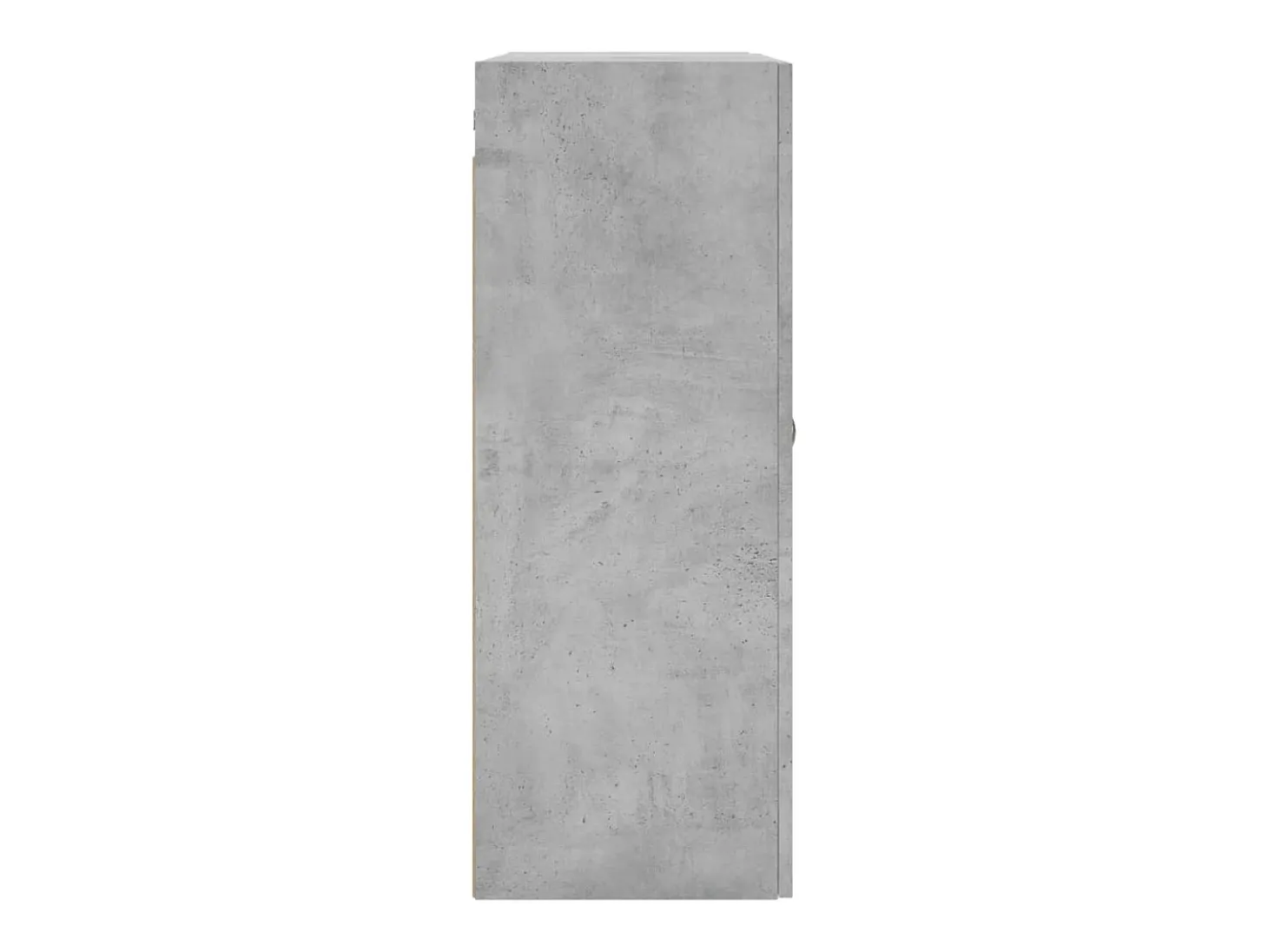 Armario de pared gris hormigón 69,5x34x90 cm