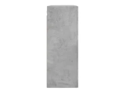 Armario de pared gris hormigón 69,5x34x90 cm madera de ingeniería