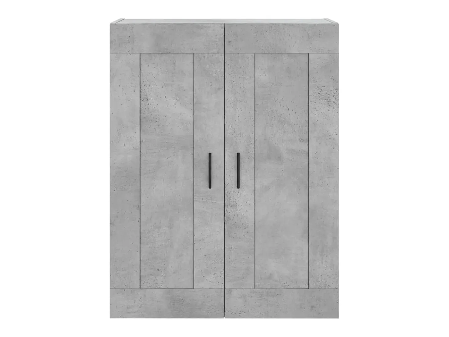 Armario de pared gris hormigón 69,5x34x90 cm madera de ingeniería