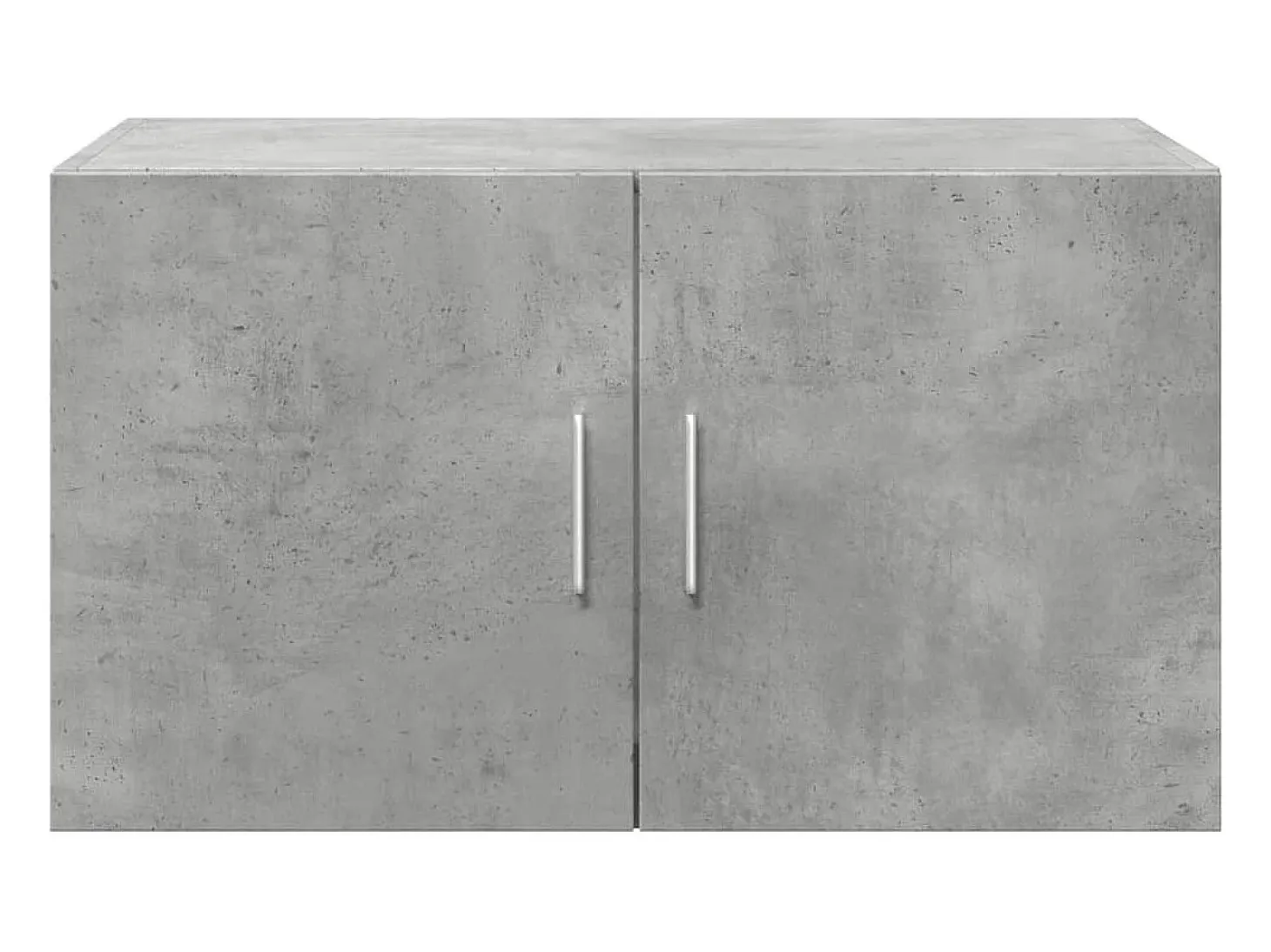 Armario de pared gris hormigón 70x42,5x40 cm madera de ingeniería