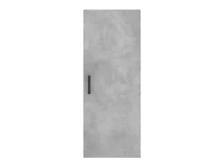 Armario de pared gris hormigón 34,5x34x90 cm