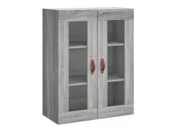 Armario de pared gris Sonoma 69,5x34x90 cm