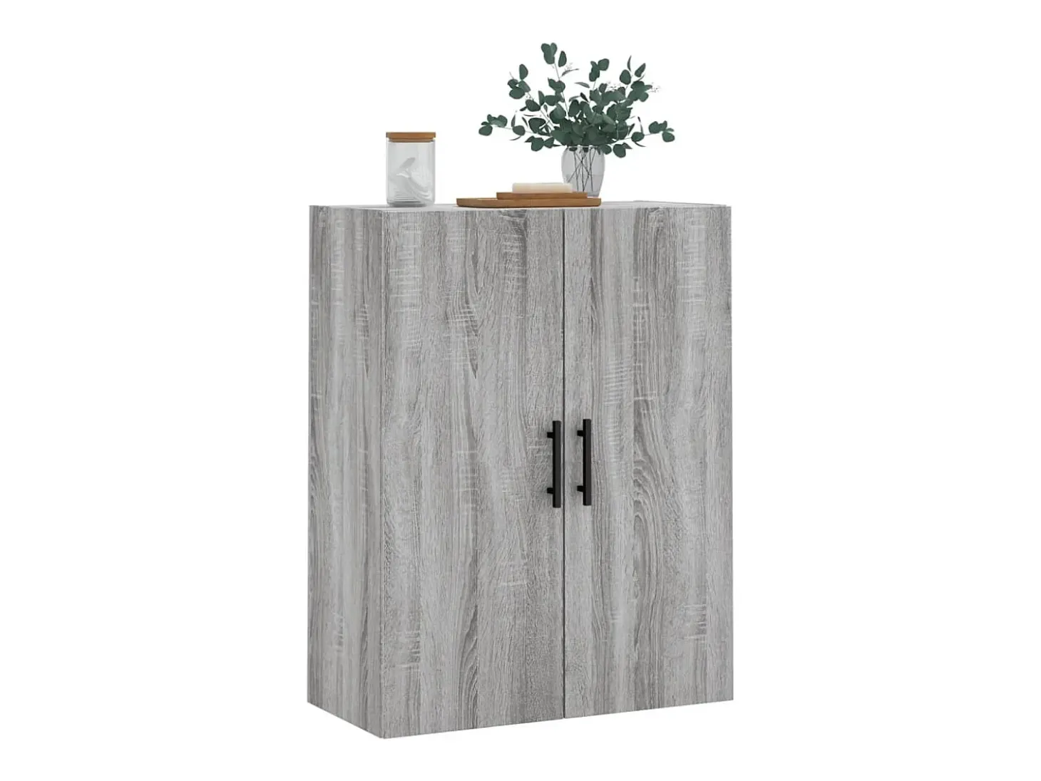 Armario de pared gris Sonoma 69,5x34x90 cm