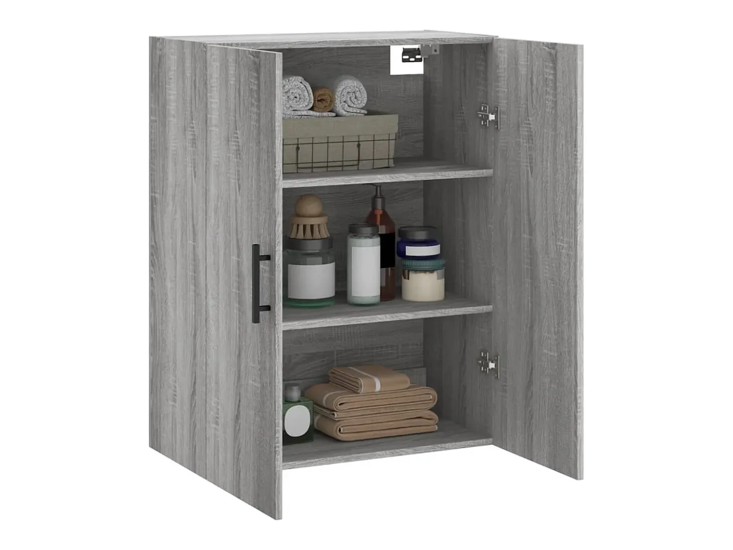 Armario de pared gris Sonoma 69,5x34x90 cm