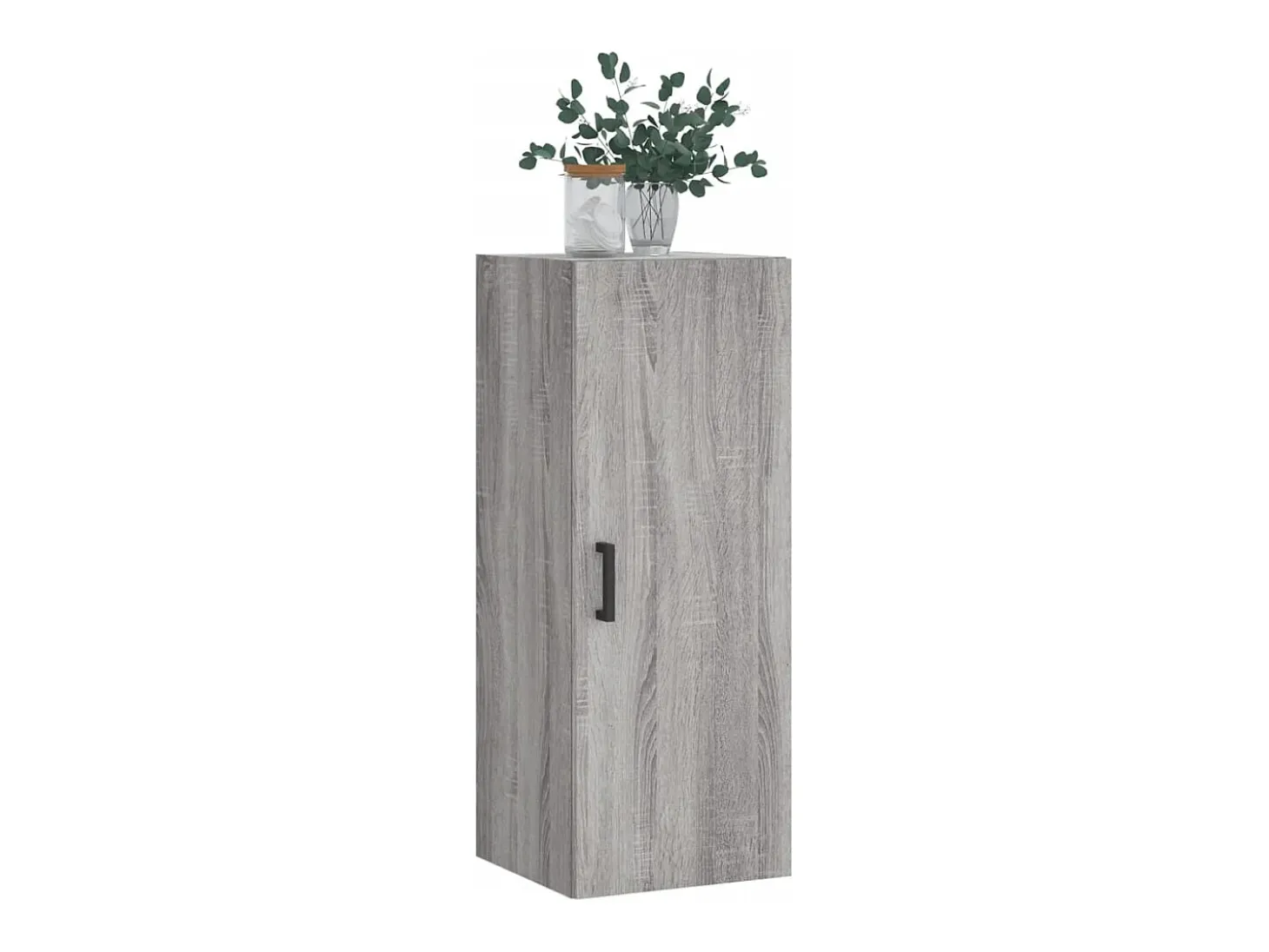 Armario de pared gris Sonoma 34,5x34x90 cm