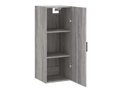 Armario de pared gris Sonoma 34,5x34x90 cm