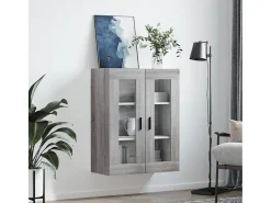 Armario de pared gris Sonoma 69,5x34x90 cm