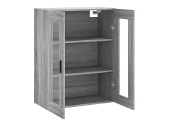 Armario de pared gris Sonoma 69,5x34x90 cm