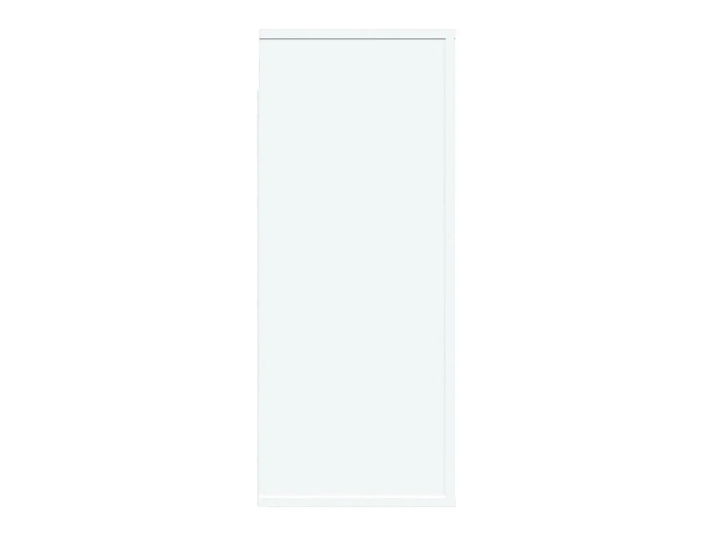 Armario de pared madera contrachapada blanco 80x33x80 cm