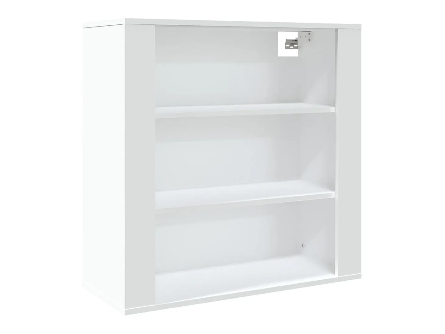 Armario de pared madera contrachapada blanco 80x33x80 cm