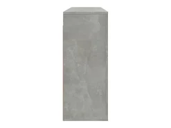 Armario de pared madera contrachapada gris hormigón 80x33x80 cm