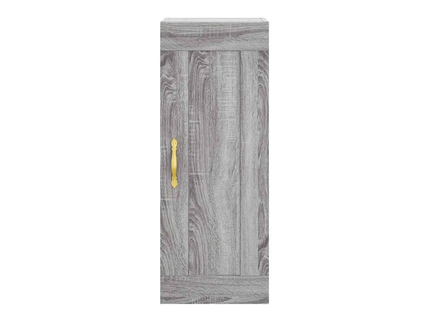 Armario de pared madera de ingeniería gris Sonoma 34,5x34x90 cm