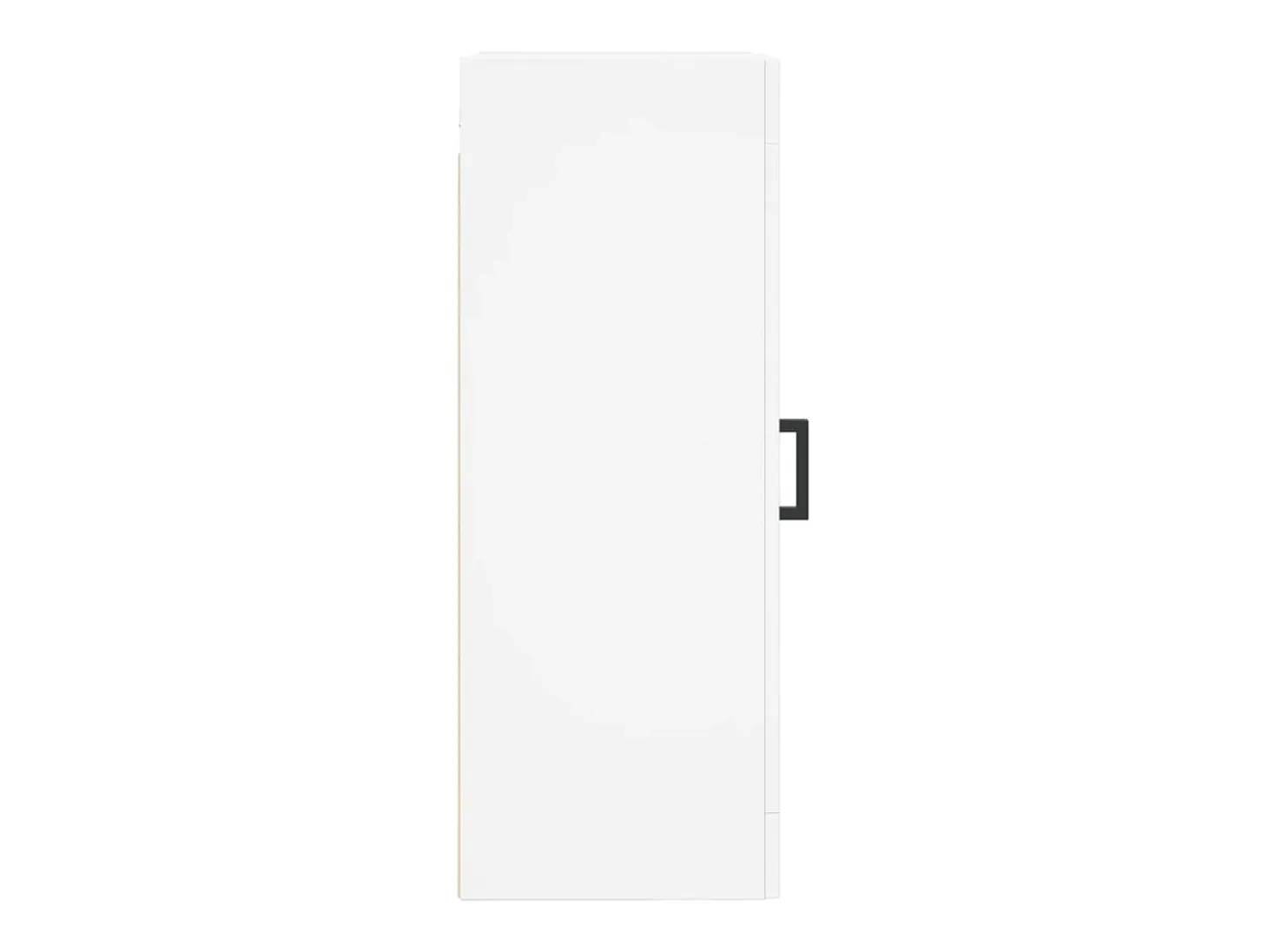 Armario de pared madera de ingeniería blanco 34,5x34x90 cm