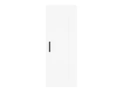 Armario de pared madera de ingeniería blanco 34,5x34x90 cm