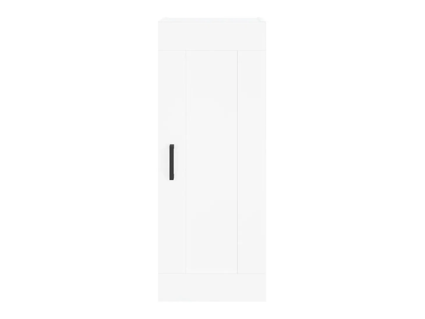 Armario de pared madera de ingeniería blanco 34,5x34x90 cm