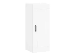 Armario de pared madera de ingeniería blanco 34,5x34x90 cm