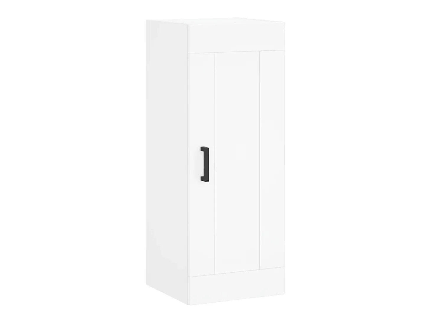 Armario de pared madera de ingeniería blanco 34,5x34x90 cm