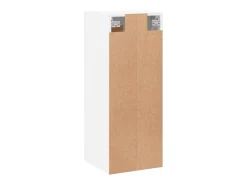 Armario de pared madera de ingeniería blanco 34,5x34x90 cm