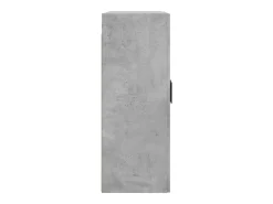 Armario de pared madera ingeniería gris hormigón 69,5x34x90 cm