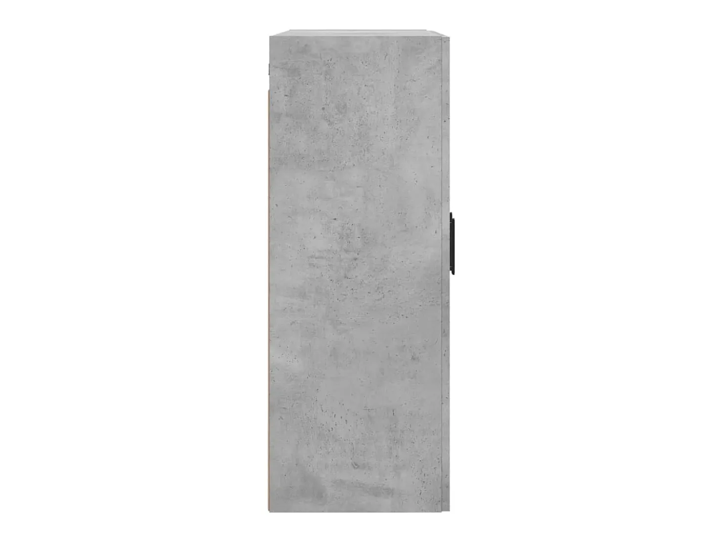 Armario de pared madera ingeniería gris hormigón 69,5x34x90 cm