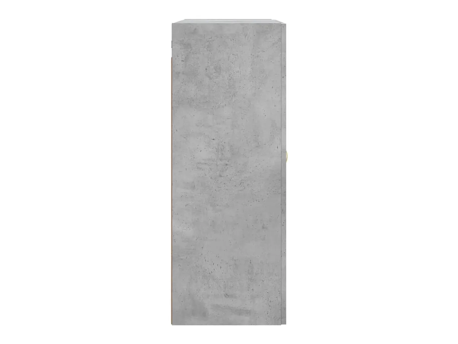 Armario de pared madera ingeniería gris hormigón 69,5x34x90 cm