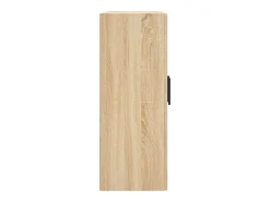 Armario de pared madera ingeniería roble Sonoma 69,5x34x90 cm