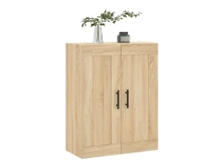 Armario de pared madera ingeniería roble Sonoma 69,5x34x90 cm
