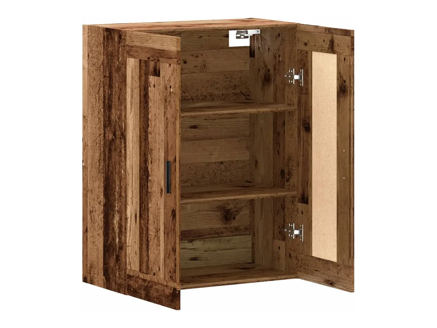 Armario de pared madera vieja 69,5x34x90 cm madera contrachapada