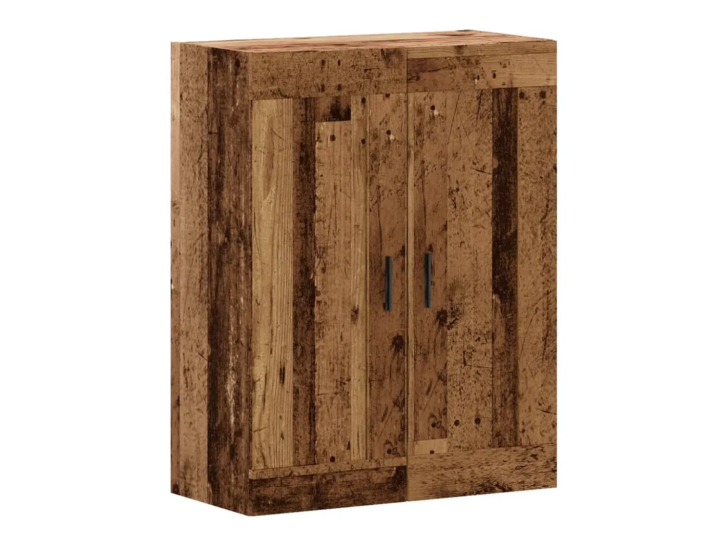 Armario de pared madera vieja 69,5x34x90 cm madera contrachapada