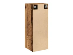 Armario de pared madera vieja 34,5x34x90 cm madera contrachapada