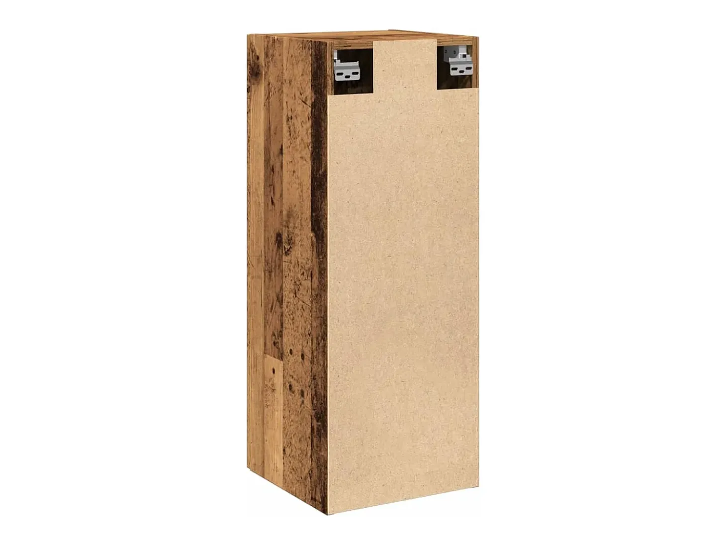 Armario de pared madera vieja 34,5x34x90 cm madera contrachapada