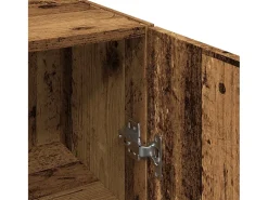 Armario de pared madera vieja 34,5x34x90 cm madera contrachapada