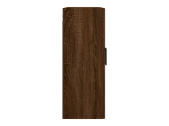 Armario de pared marrón roble 69,5x34x90 cm
