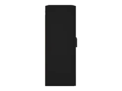 Armario de pared negro 69,5x34x90 cm