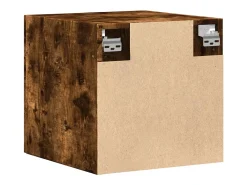 Armario de pared roble ahumado 40x42,5x40 cm madera de ingeniería