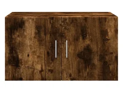 Armario de pared roble ahumado 70x42,5x40 cm madera de ingeniería