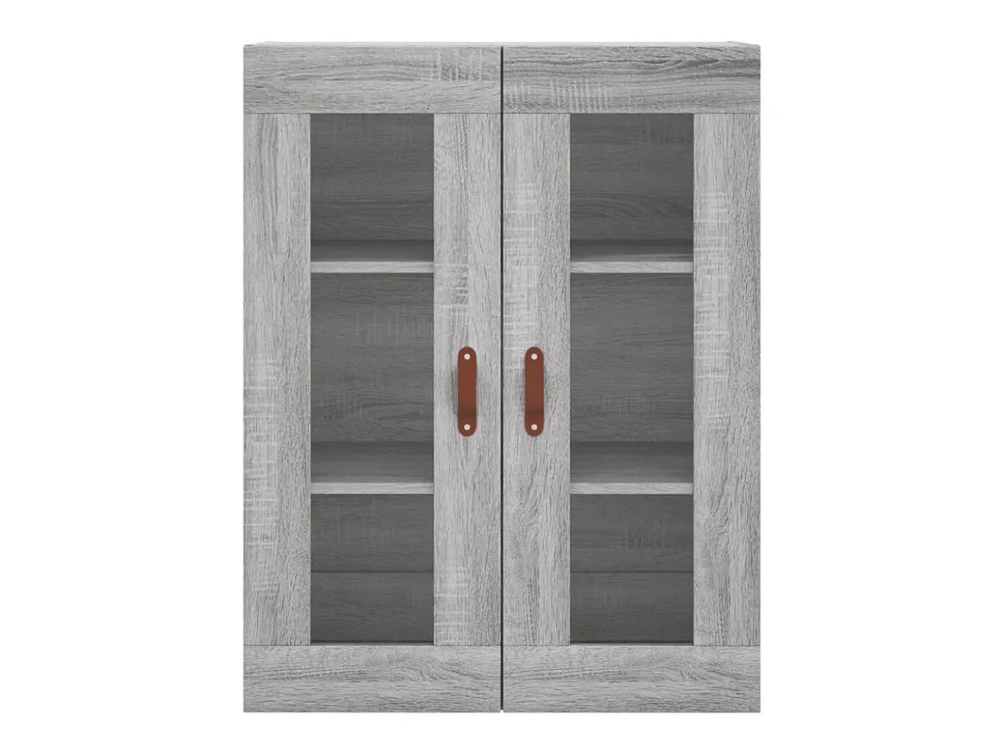 Armario de pared Sonoma gris 69,5x34x90 cm