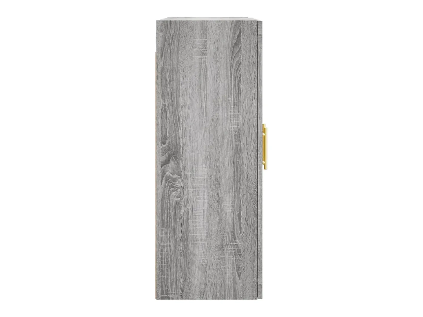 Armario de pared Sonoma gris 69,5x34x90 cm