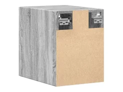 Armario de pared Sonoma gris 30x42,5x40 cm madera de ingeniería