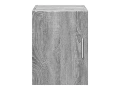 Armario de pared Sonoma gris 30x42,5x40 cm madera de ingeniería