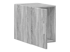 Armario de pared Sonoma gris 30x42,5x40 cm madera de ingeniería
