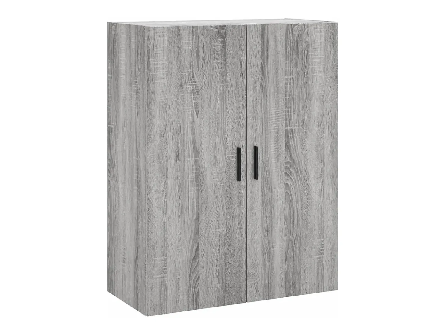 Armario de pared Sonoma gris 69,5x34x90 cm