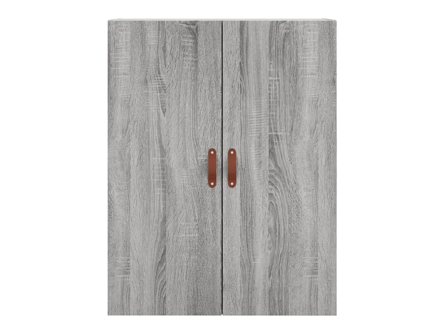 Armario de pared Sonoma gris 69,5x34x90 cm