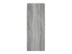 Armario de pared Sonoma gris 69,5x34x90 cm