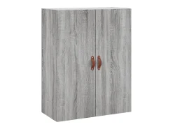 Armario de pared Sonoma gris 69,5x34x90 cm