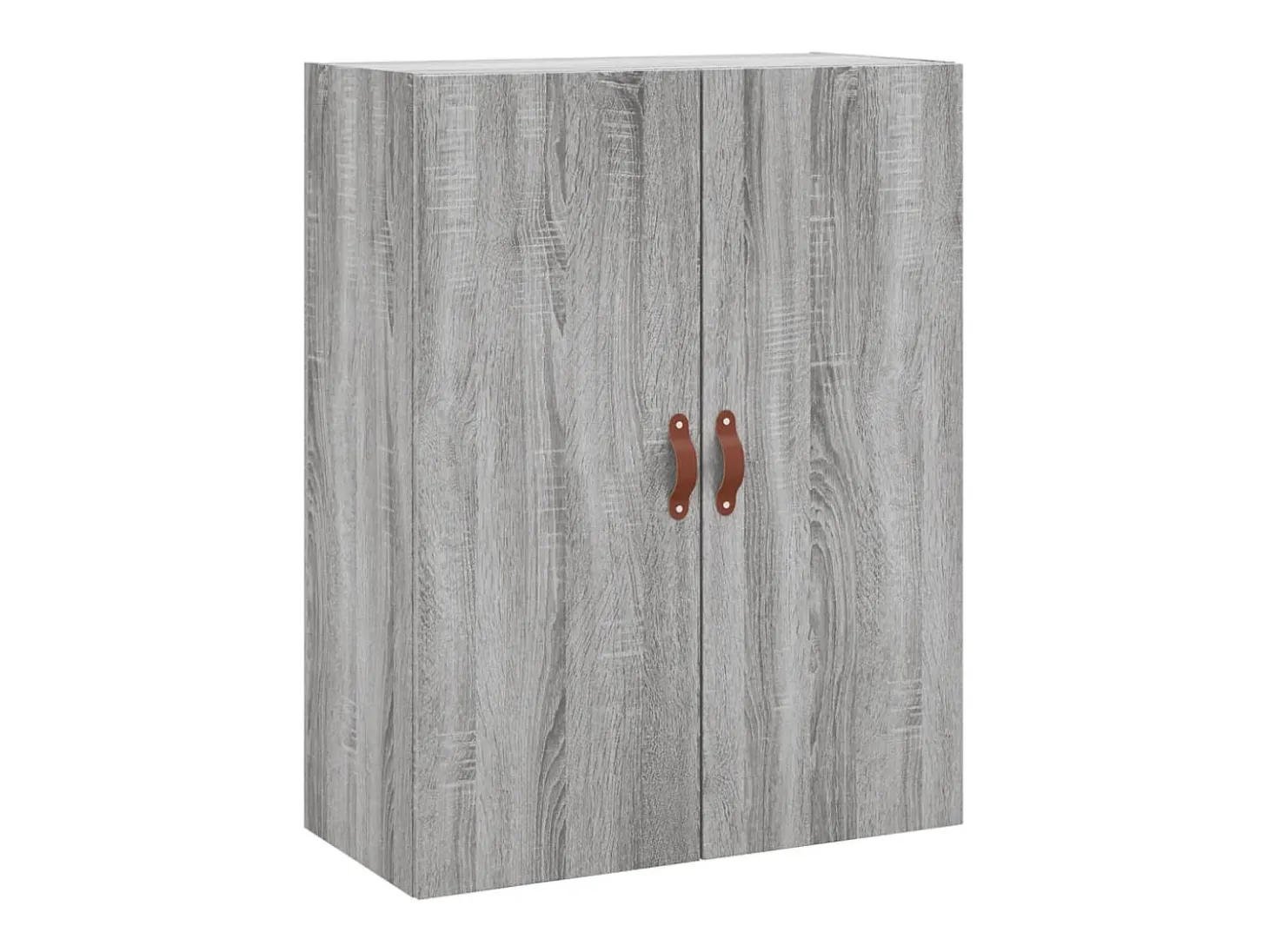 Armario de pared Sonoma gris 69,5x34x90 cm
