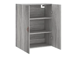 Armario de pared Sonoma gris 69,5x34x90 cm