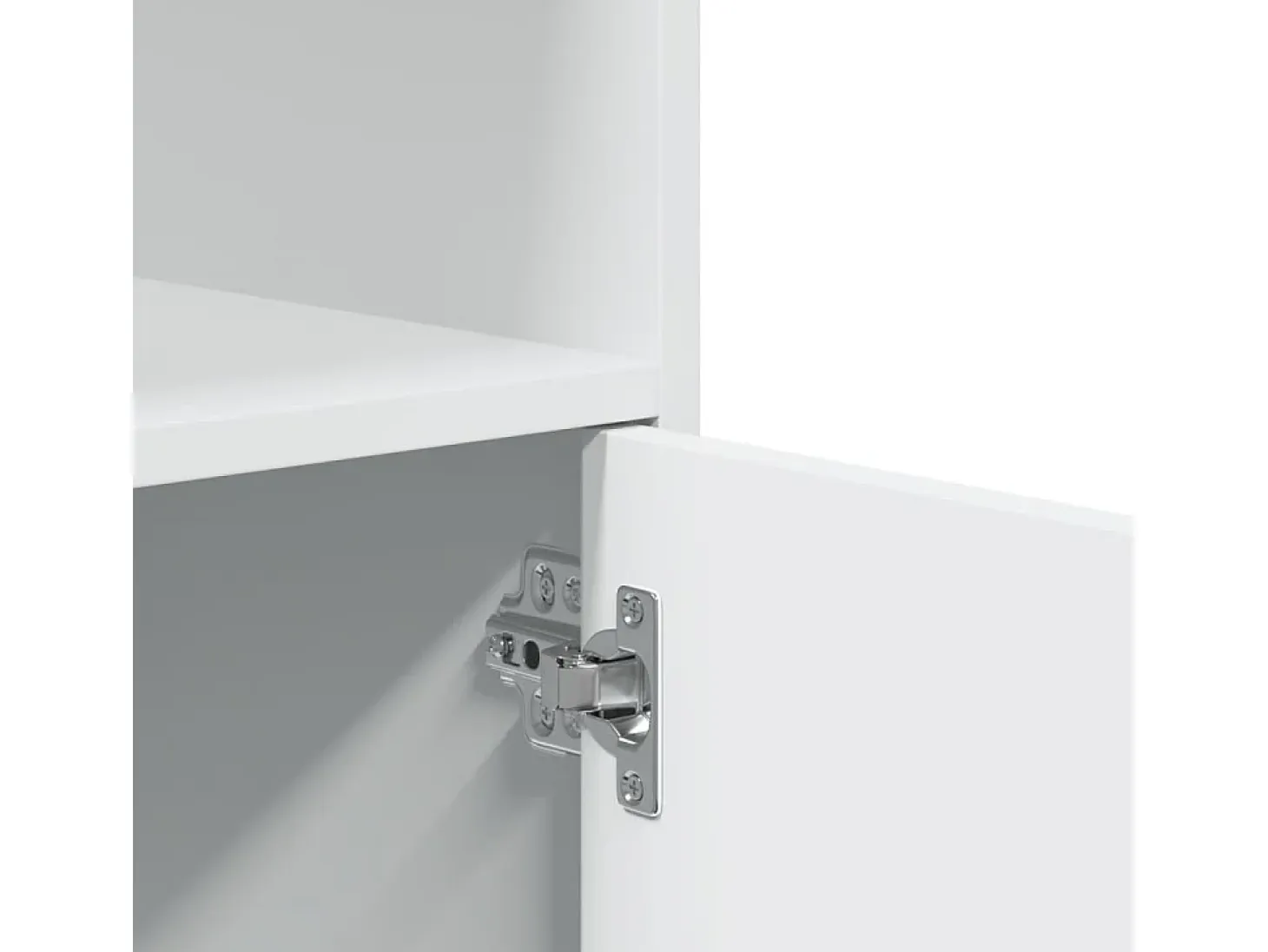 Armario rodante blanco 55x40x91 cm madera de ingeniería