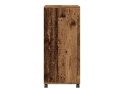 Armario rodante de madera antigua 55x40x91 cm madera de ingeniería